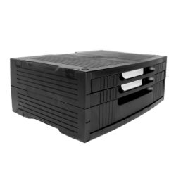 Base Para Monitor Con 3 Cajones