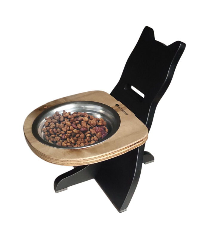Comedero Ergonómico Para Gato 3 Alturas